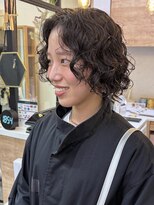 オッジバイケンジ(oggi by KENJE)&nbsp;横浜パーマ/ボブパーマ/顔まわりレイヤー／くせ毛パーマ