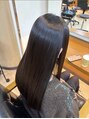 クレス 東武練馬店 【髪質改善ストレート】扱いやすさがアップ。潤いが続きます。