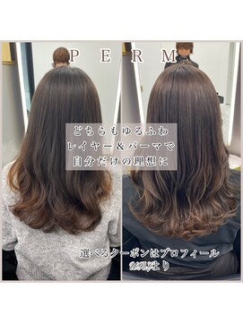 ジュイル シブヤ(JEWIL SHIBUYA) 手だけで簡単ゆるふわ♪話題のパーマ◎左藤健人