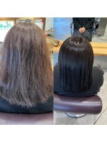 サトシオダクラ(SATOSHI ODAKURA) 上品ツヤグレージュ×まとまり髪質改善