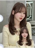 ★ANNEX レイヤーカット ワンホンヘア ミディアムレイヤー