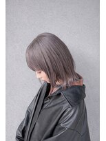 ピース バイ シータ(PEACE by CITA)&nbsp;透明感たっぷりラベンダーグレージュボブ20代30代40代