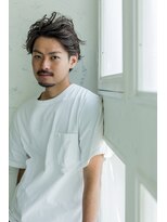 トッカ ヘアアンドトリートメント 難波店 ネープレス無造作ツーブロック マットテクスチャー