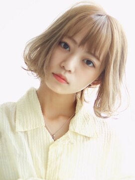 オーシャントーキョー サニー 原宿(OCEAN TOKYO Sunny) ゆるふわシースルーボブ