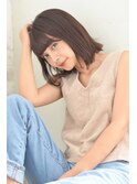 【joemi 新宿】　乾かすだけできまる切りっぱなしボブ　近江