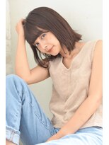 ジョエミバイアンアミ(joemi by Un ami)&nbsp;【joemi 新宿】　乾かすだけできまる切りっぱなしボブ　近江