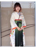 美容室 びゃんびゃん 社店&nbsp;卒業式にお薦めのヘアアレンジ