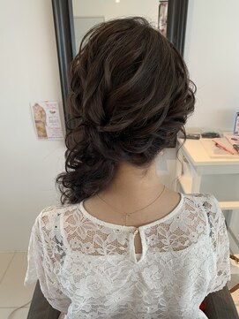 フェリーチェ(Felice) 夏 小顔編み下ろし ドレスヘア 二次会 パーティー 花嫁