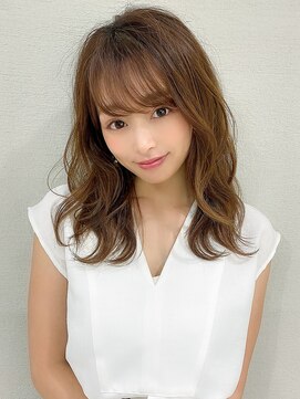 アフロート エル 錦糸町(AFLOAT L) 大人可愛い/イメチェン/前髪/ラベンダーカラー/くびれミディ