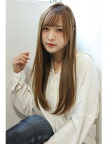 クラン 六甲道(Chlan)&nbsp;ローレイヤーロング×ミルクティーベージュ[六甲道/ベージュ]