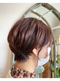 大人可愛いショートスタイル