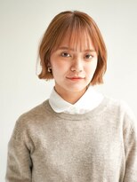 ジュール サウス 新宿南口(Joule South)&nbsp;顔型別ヘアスタイル特集/マロンベージュ/Aラインボブ/新宿