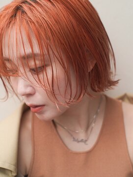 レジュアル(RESSUAL) イヤリングカラー　ボブ　大人かわいい　フェザーバング