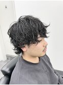 ウルフ×ニュアンス外ハネスパイラル