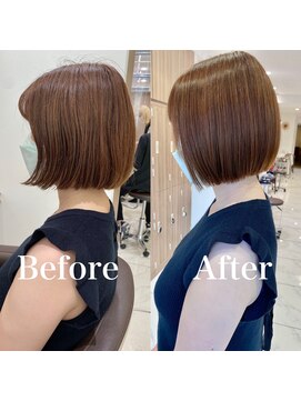 アッシュ 下丸子店(Ash) 簡単まとまるうる艶ミニボブ