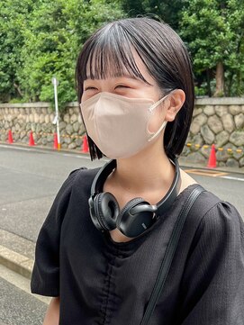 ノエ(noe) 地毛風切りっぱなし bob