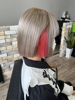 スリースター(THREE STAR)&nbsp;【THREE STAR】プラチナブロンドインナーカラー