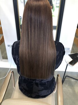 サンタフェ 岐阜島店(Santa'Fe) Santa'Fe式髪質改善◎艶髪ストレート