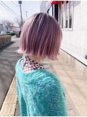 ◯透き通るピンクシルバー