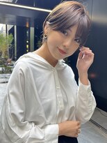 ジエクト 本店(The Ect)&nbsp;☆★ピンクベージュ前髪マチルダボブウルフインナーグレージュ◎