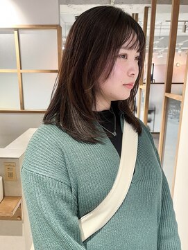 ラミエ バイ メルト 吉祥寺(lamie by melt) "久保田"フェイスレイヤーカット簡単スタイリングワイドバング