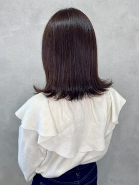 ルシードスタイルビギン(LUCIDO STYLE BEGIN) 外ハネミディアムスタイル