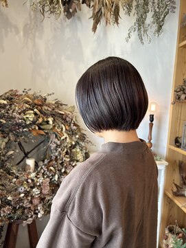 イング(ing) lavender gray × short bob