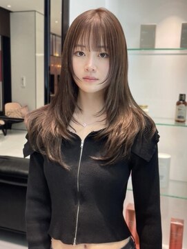 キーン 吉祥寺店(keen) 《keen×カネコ》レイヤーカット×まろやかブラウン