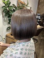 ヘアードレスビュー(hair dress V.I.E.W)&nbsp;ボブ×ベージュグレー