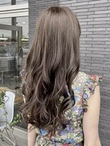 フレイムスヘアデザイン(FRAMES hair design)&nbsp;オリーブベージュ×ゆるふわロングで大人な印象に☆彡