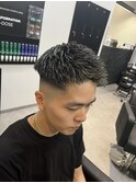 メッシュ×短髪