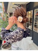 浴衣ヘアセット 浴衣着付け
