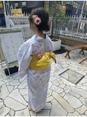 浴衣×ヘアセット