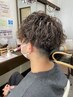 【メンズパーマコース】スパイラルorツイストパーマ＋カット　￥10350→￥9315
