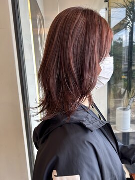 シャンプー ボーイ 宮崎柳丸店(SHAMPOO BOY) ピンクブラウン