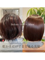 ランプシーヘアー(Lampsi hair)&nbsp;乾かすだけでまとまる艶感ボブ☆