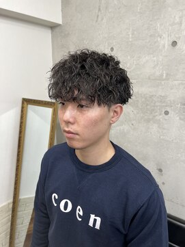 メルシー トータル ブランディング サロン(merci TOTAL BRANDING SALON) メンズ 波巻きmixツイスパ