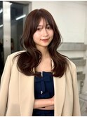 くびれレイヤー_くびれヘアアプリコットオレンジ