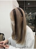 モンブランカラーブラウンカラーデザインカラー10代20代