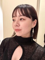 ビュートリアム265(BEAUTRIUM 265) ★黒髪ボブ/ワイドバング/切りっぱなしボブ/夏縮毛矯正/銀座30代