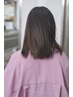【嬉しいトリートメント付き】リタッチカラー+潤いツヤTR　￥4950