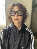 エニイ(ANY)&nbsp;デザインカラー/オリーブベージュ/ウエットヘア【千葉／パーマ】