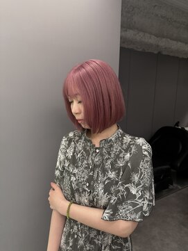 ロテ 名古屋 名駅店(Lote.) ミディアムヘア/暗めカラー/グランマッシュ