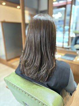 リノヘアー(lino hair) 大人女性×ミディアムレイヤー