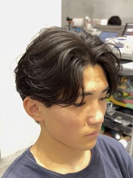 フィフス 渋谷(fifth) 渋谷無造作パーマシャドウパーマフェザーパーマセンターパート