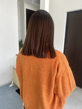 エミュ(emu.) ばっさりカットの前にロブ