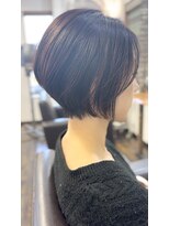 ヘアーメロウ hairmellow&nbsp;前下がりショートボブ