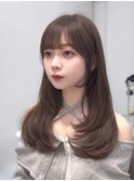 小顔レイヤーカット#渋谷駅#韓国#髪質改善#トリートメント