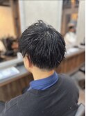 メンズ波巻きパーマ