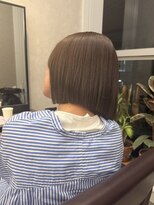 フォト 武蔵小杉(foto)&nbsp;切りっぱなしボブ/ぷつっとボブ/オリーブベージュ